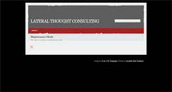 Desktop Screenshot of lateralthought.co.za